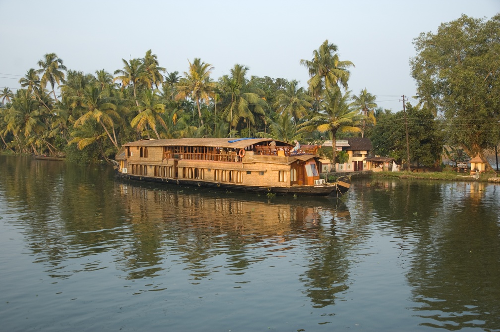 houseboat, russell brand, river cruise, kerala